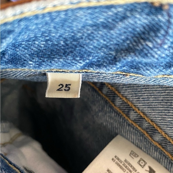 Citizens of Humanity Hidden Button Fly Jean Shorts, 25 - Picture 10 of 12